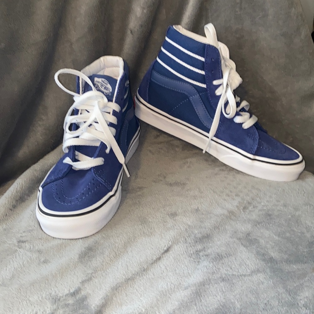 Vans Hi Top Sneakers Blue Men’s Size 4.5 Women’s Size 6